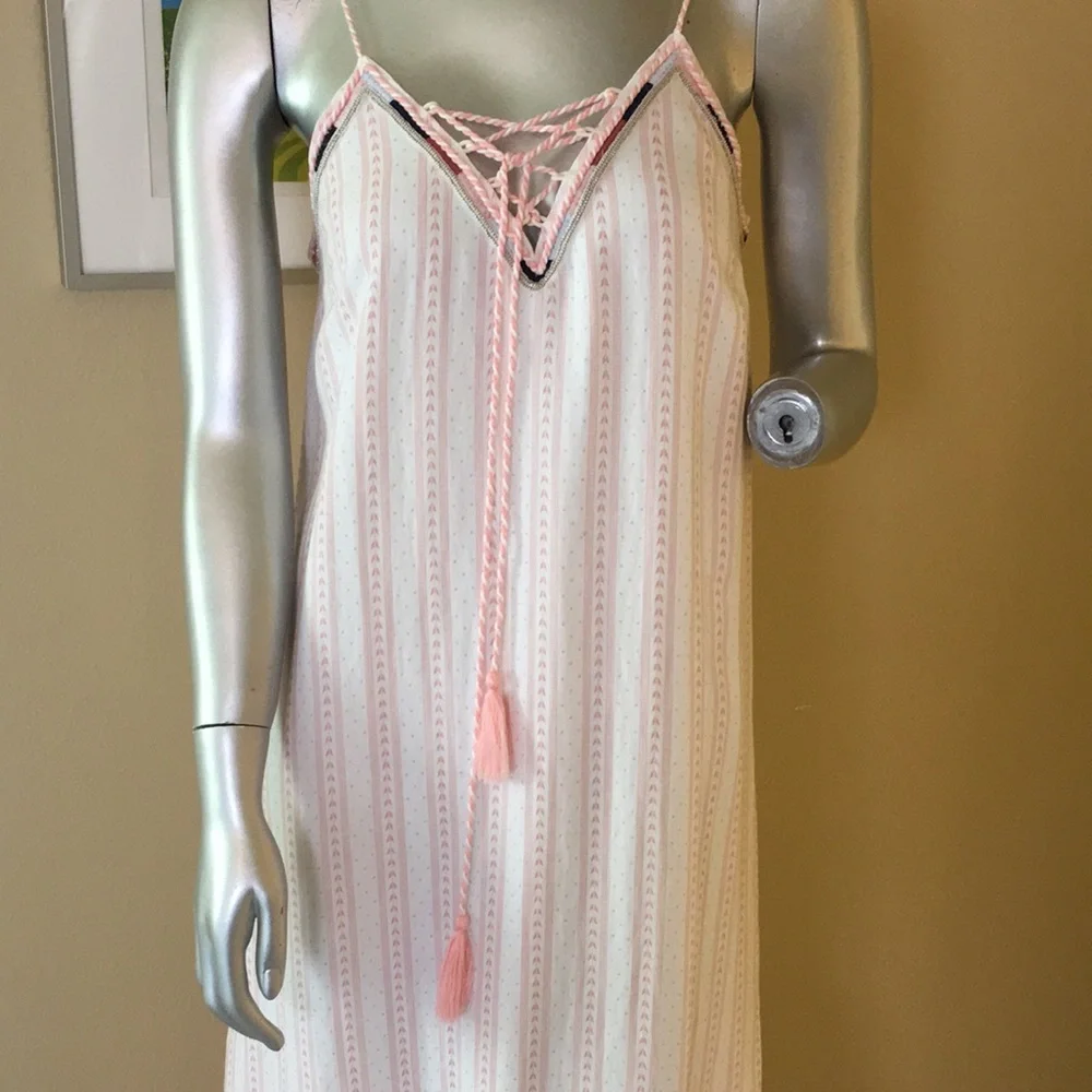SUGARLIPS | "Libby" Midi Sun Dress Laceup - Picture 5 of 16
